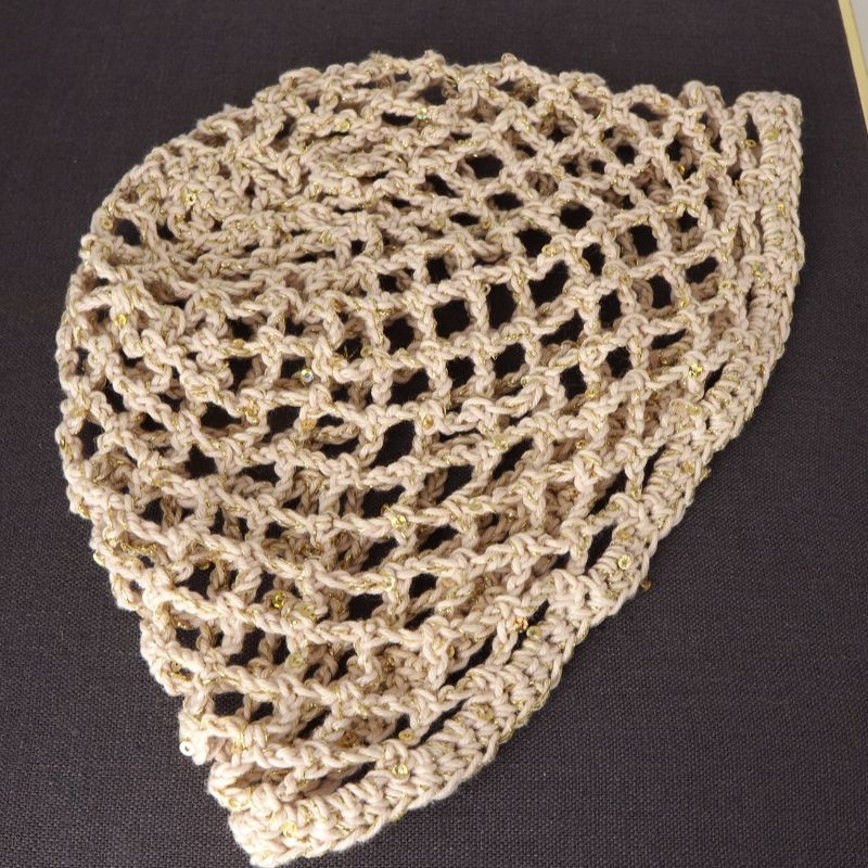 Casquete Nude Lentejuelas Mini