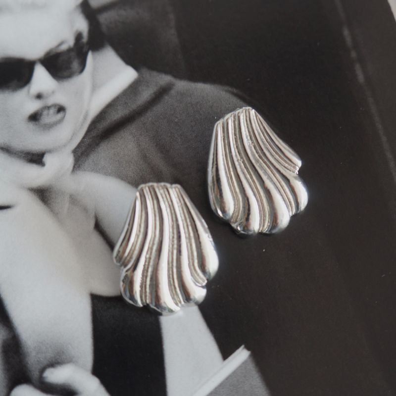 Aros Líneas Plateados