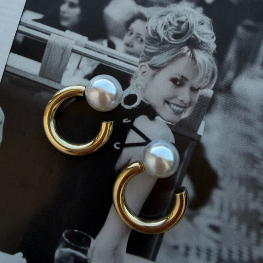 Aros Argollas Perla
