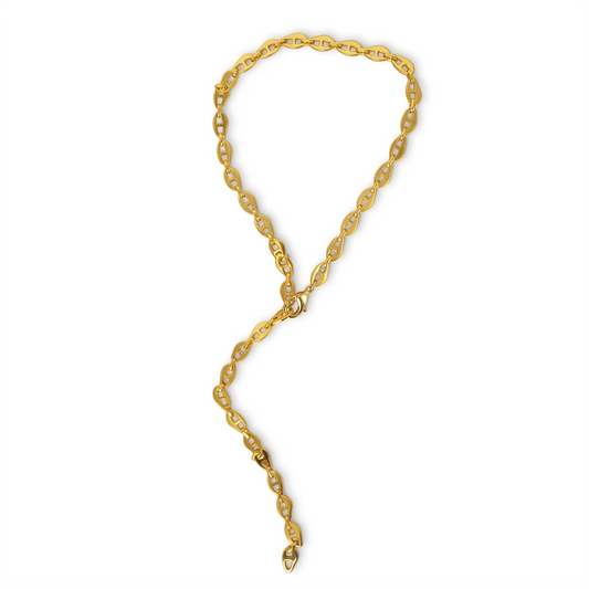 Collar Cadena Marina - Bañada en Oro