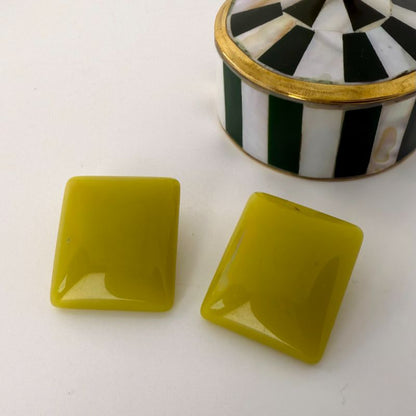 Aros Cuadrados Verdes