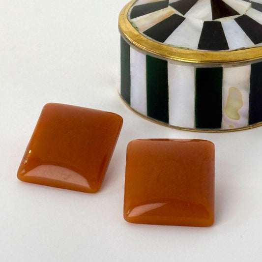 Aros Cuadrados Café