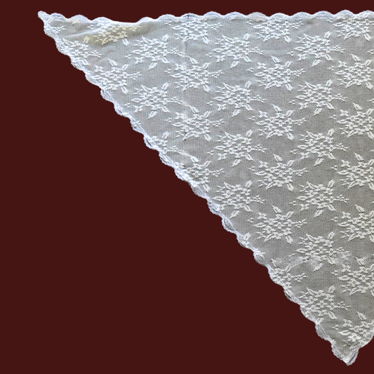 Pañuelo Encaje Blanco