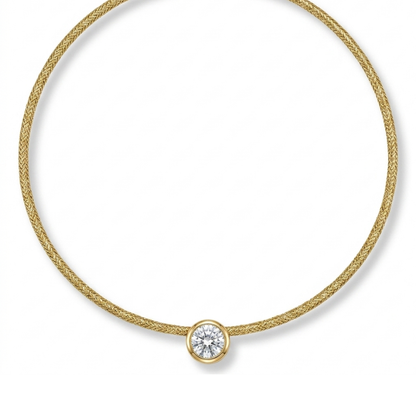Collar Iman Dorado y Colgante
