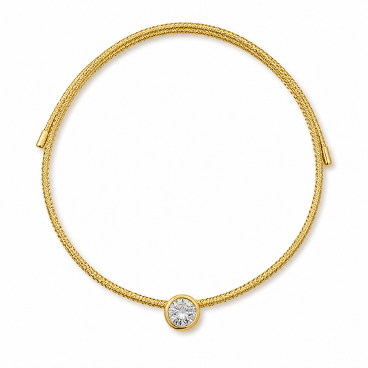 Collar Iman Dorado y Colgante