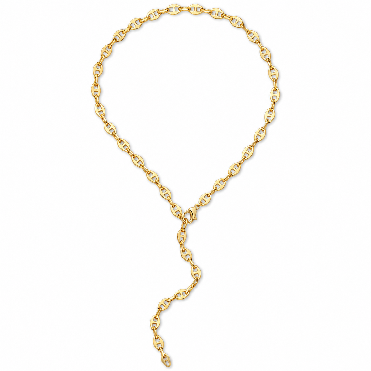 Collar Cadena Marina - Bañada en Oro