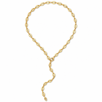 Collar Cadena Marina - Bañada en Oro