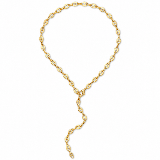 Collar Cadena Marina - Bañada en Oro