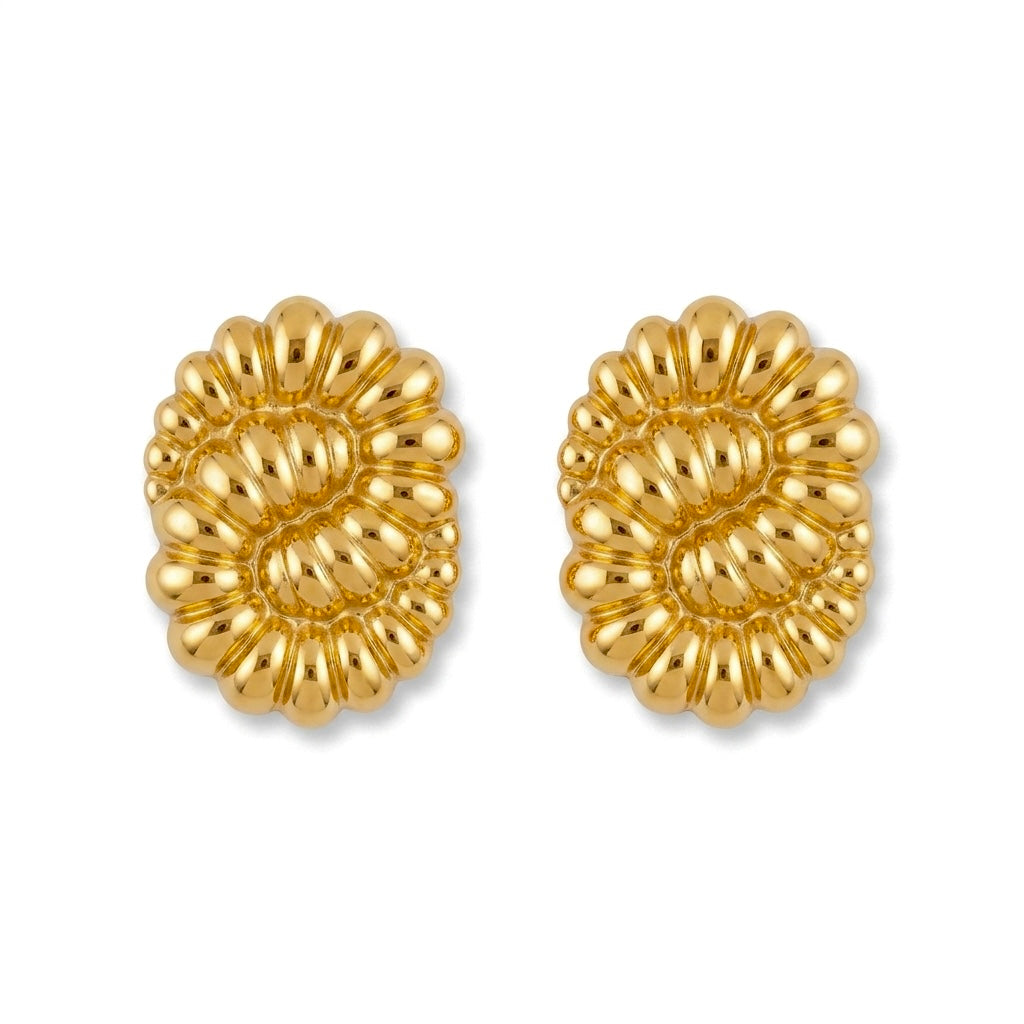Aros Serpiente Dorados