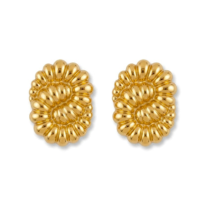 Aros Serpiente Dorados