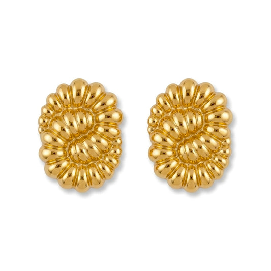 Aros Serpiente Dorados