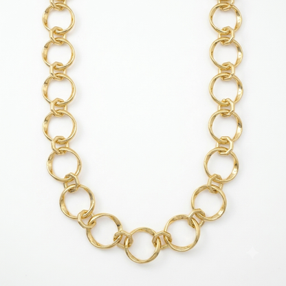 Collar Choker Cadena Dorado