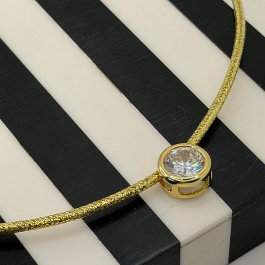 Collar Iman Dorado y Colgante