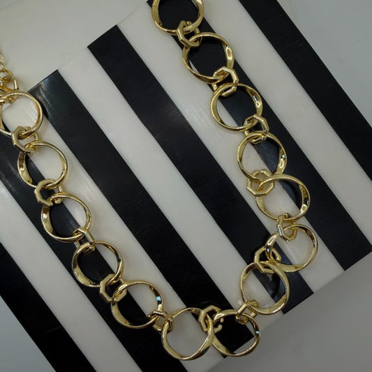 Collar Choker Cadena Dorado